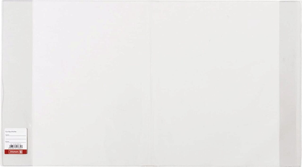 BRUNNEN BRUNNEN Buch/Heftumschlag,  25,5cm x 54,5cm, durchsichtig, extrastark - Image 2