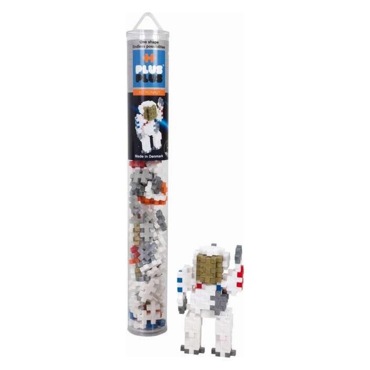 Plus-Plus 4184 Geniales Konstruktionsspielzeug, Astronaut, Kreativ-Bausteine Tube, 100 Teile - Bild 3