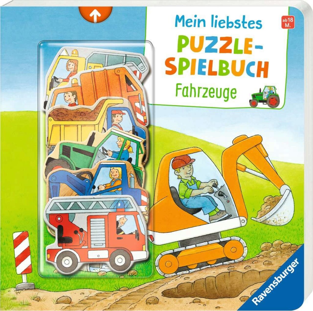 Ravensburger 42003 Mein Liebstes Puzzle-Spielbuch: Fahrzeuge