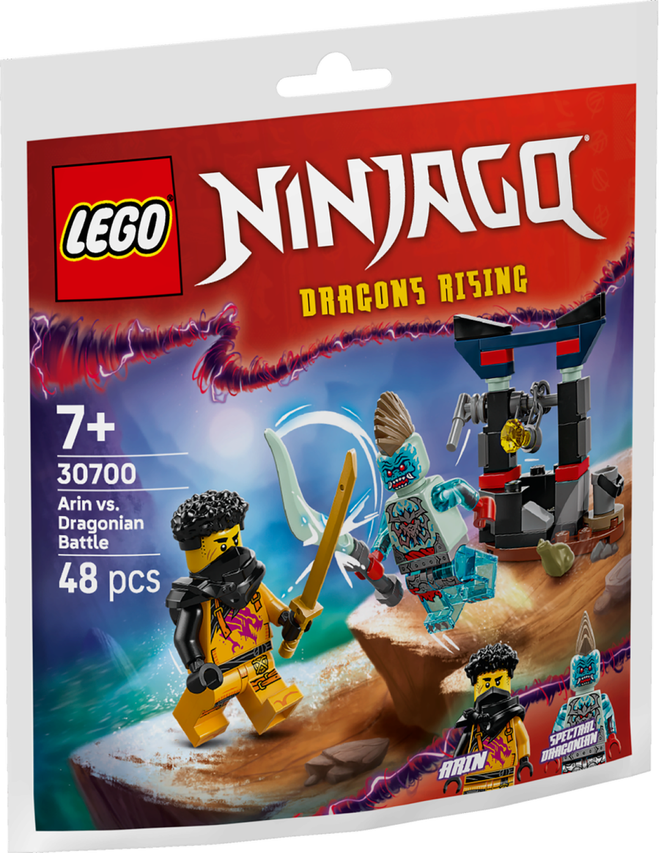 Lego Arins Duell Mit Dem Drachenmenschen (30700, Ninjago) - Bild 13