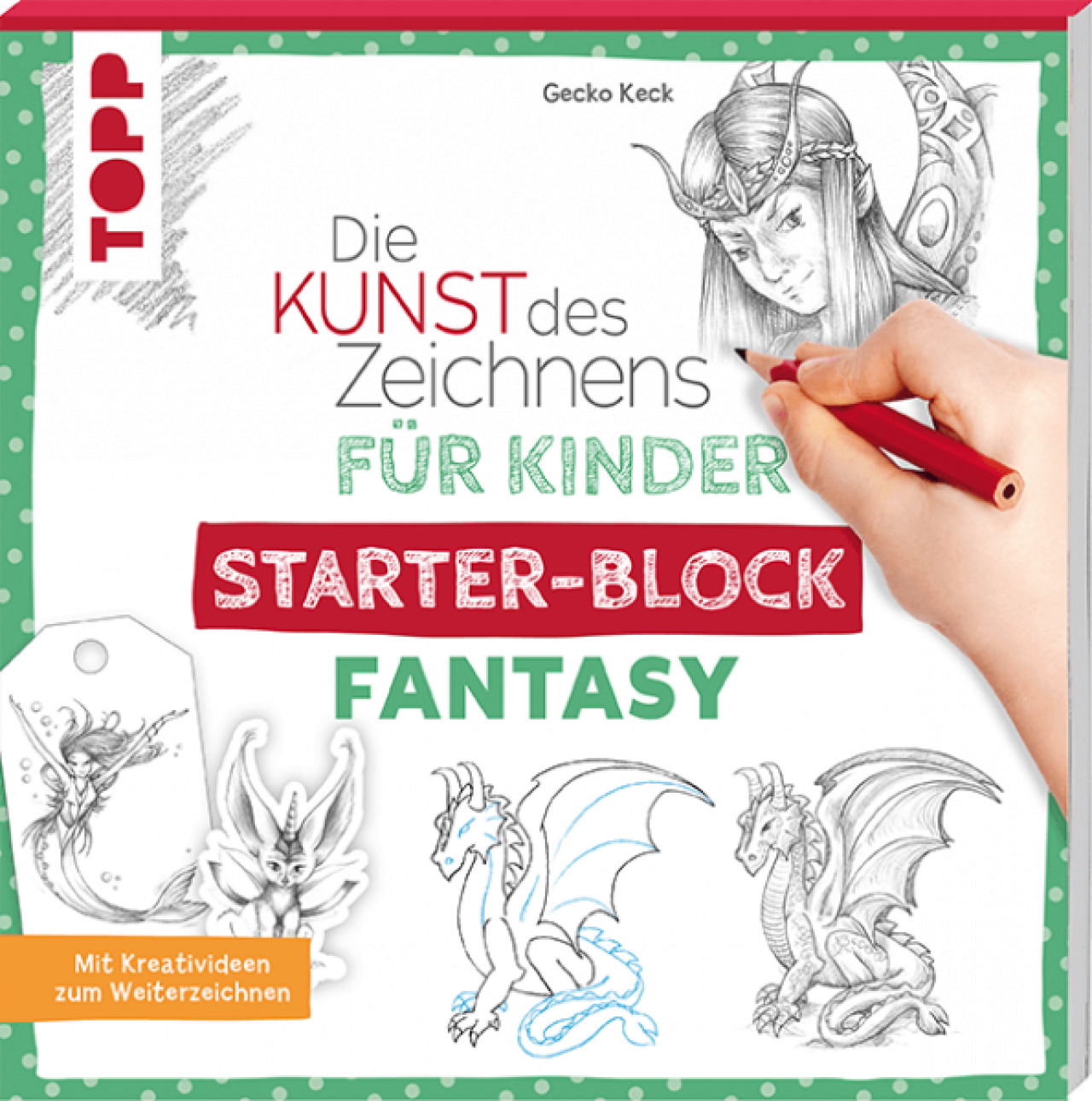 Frechverlag Topp 29008 Die Kunst Des Zeichnens Für Kinder Starter-Block - Fantasy