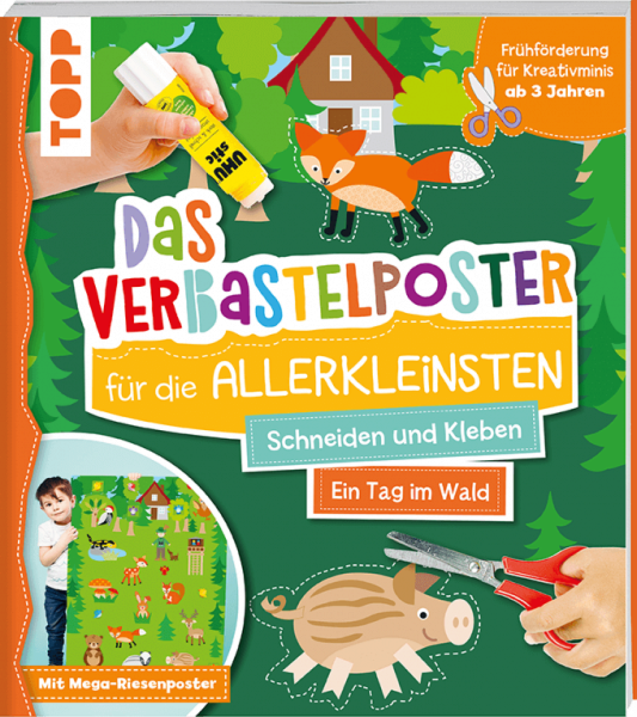 Frechverlag Topp 29013 Das Verbastelposter-Buch Für Die Allerkleinsten