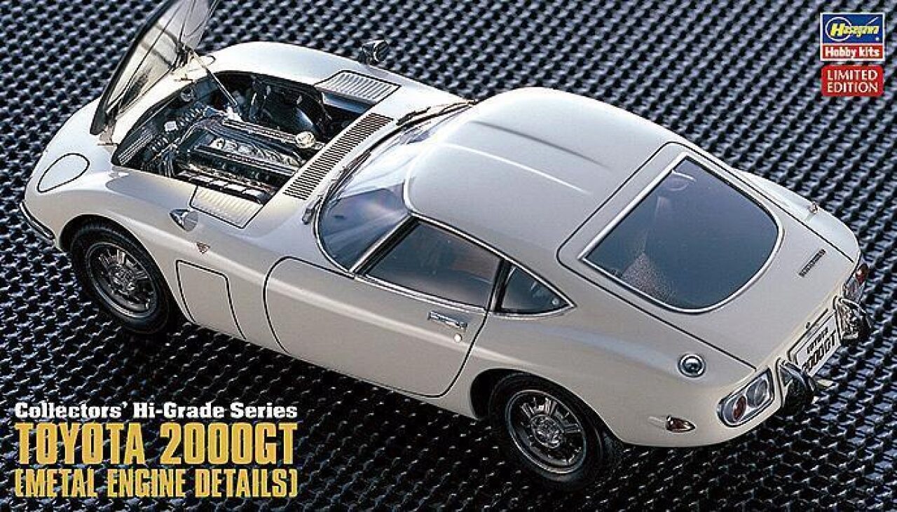 Hasegawa Ch47 1:24 Toyota 2000Gt Mit Metall-Teilen