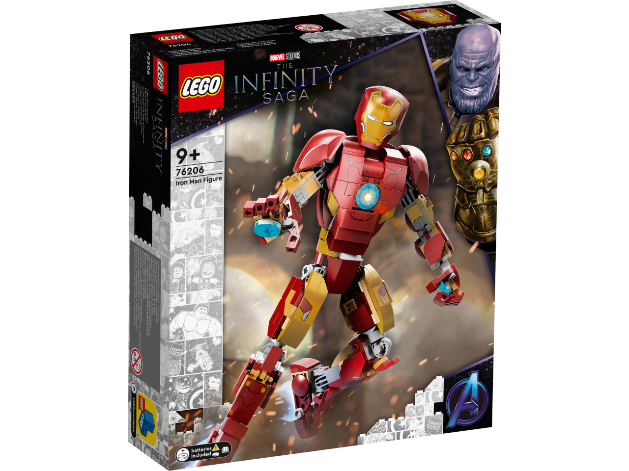 Lego® Marvel Super Heroes™ Jungen 76206 Iron Man Figur