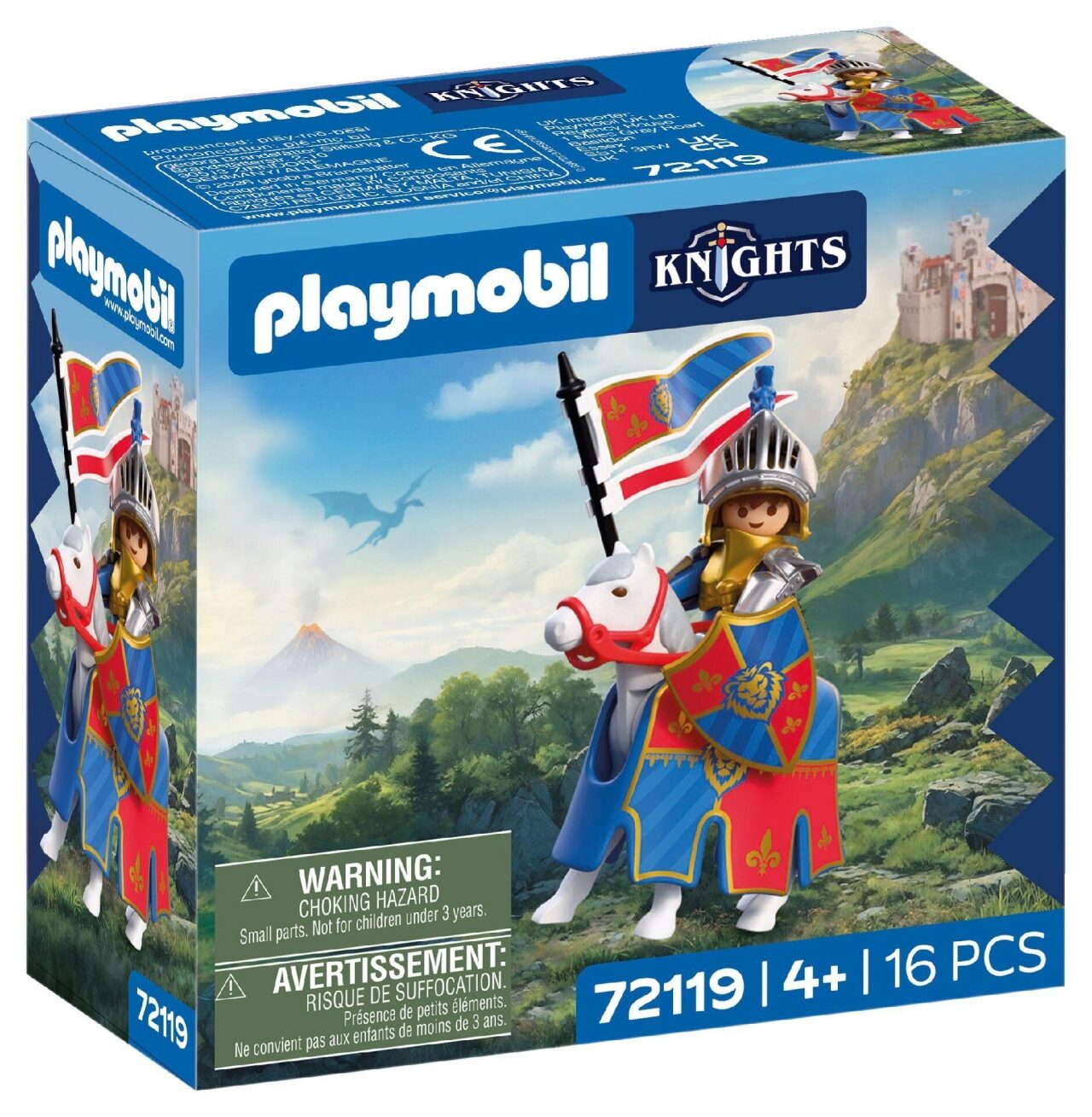 Playmobil® Knights Gold/Silber Playmobil 72119 Anführer Löwenritter - Image 6