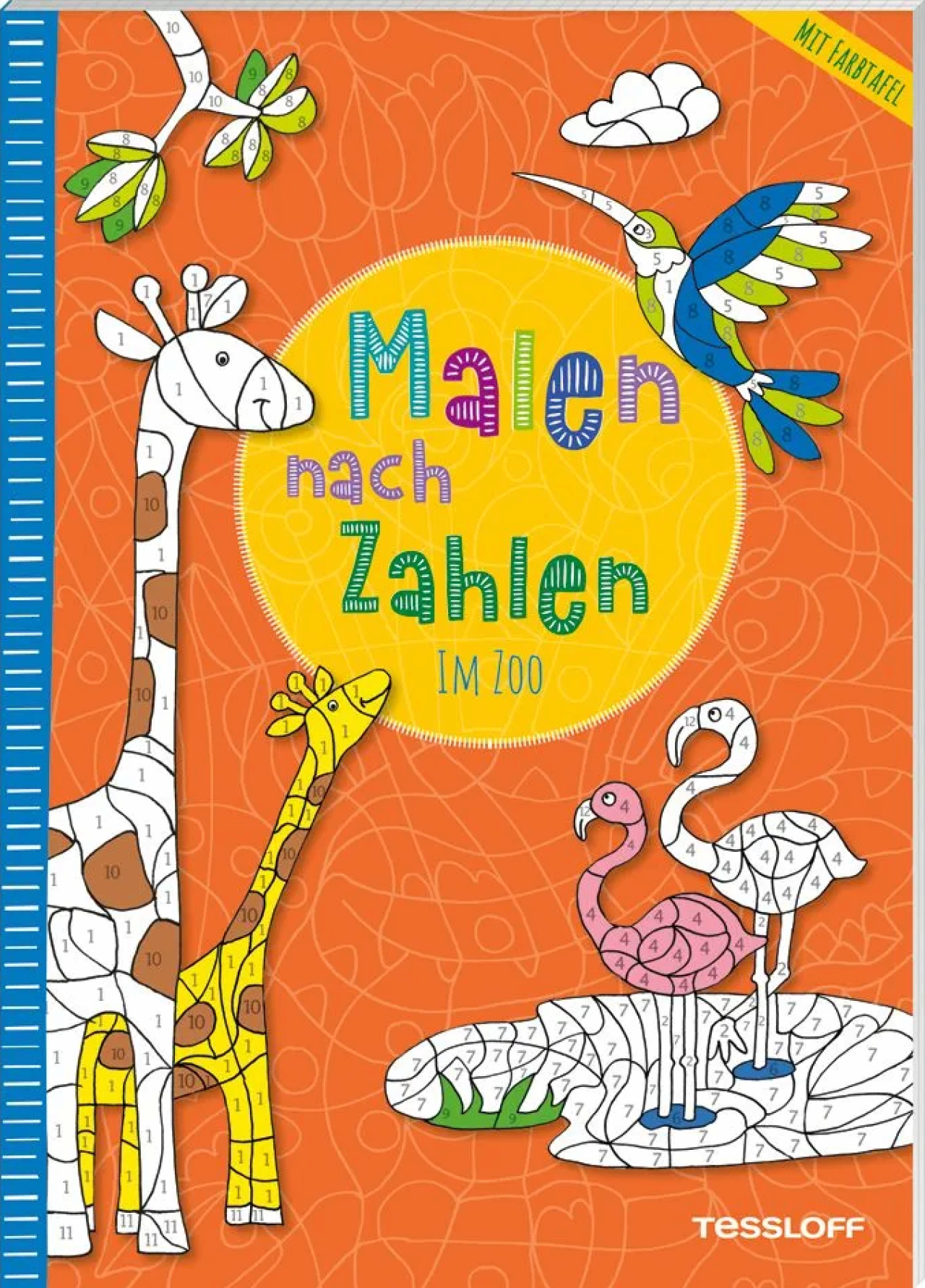 Tessloff Malen Nach Zahlen - Im Zoo, Kinderbücher Von Sandra Schmidt - Image 3
