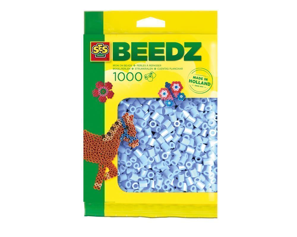 Ses 00714 Bügelperlen 1000 Stückhellblau