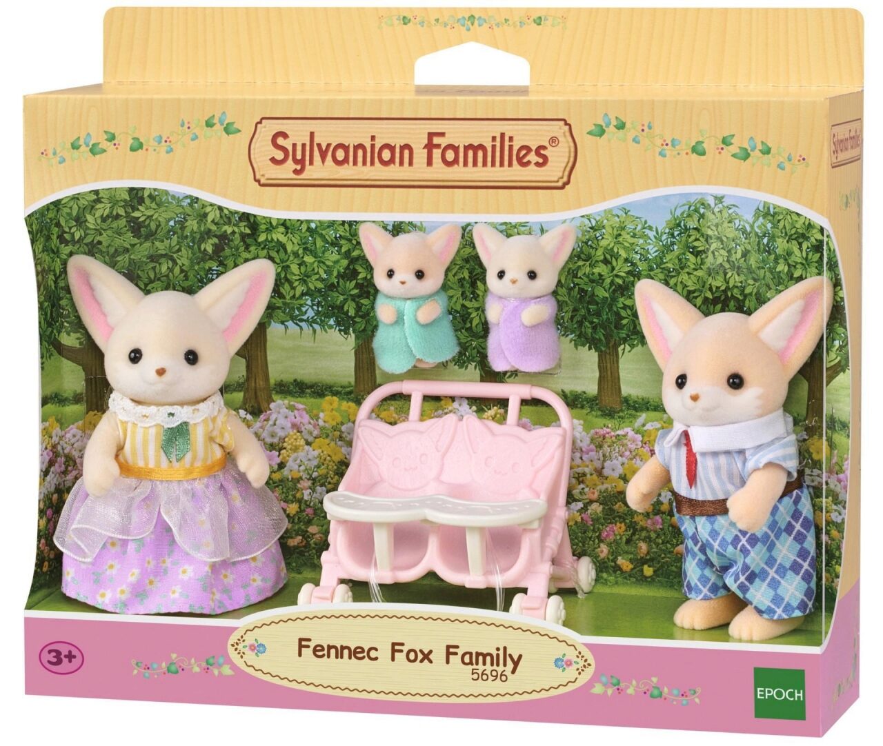 Epoch 5696 Sylvanian Families® Wüstenfuchs Familie