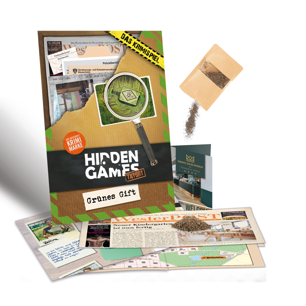 Hidden Games Tatort: Grünes Gift 3.Fall | Deutsch | Spiel | 25 S. | HID00003 - Bild 7
