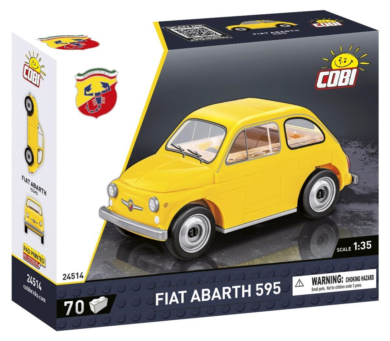 Cobi 24514 1:35 Fiat Abarth 595