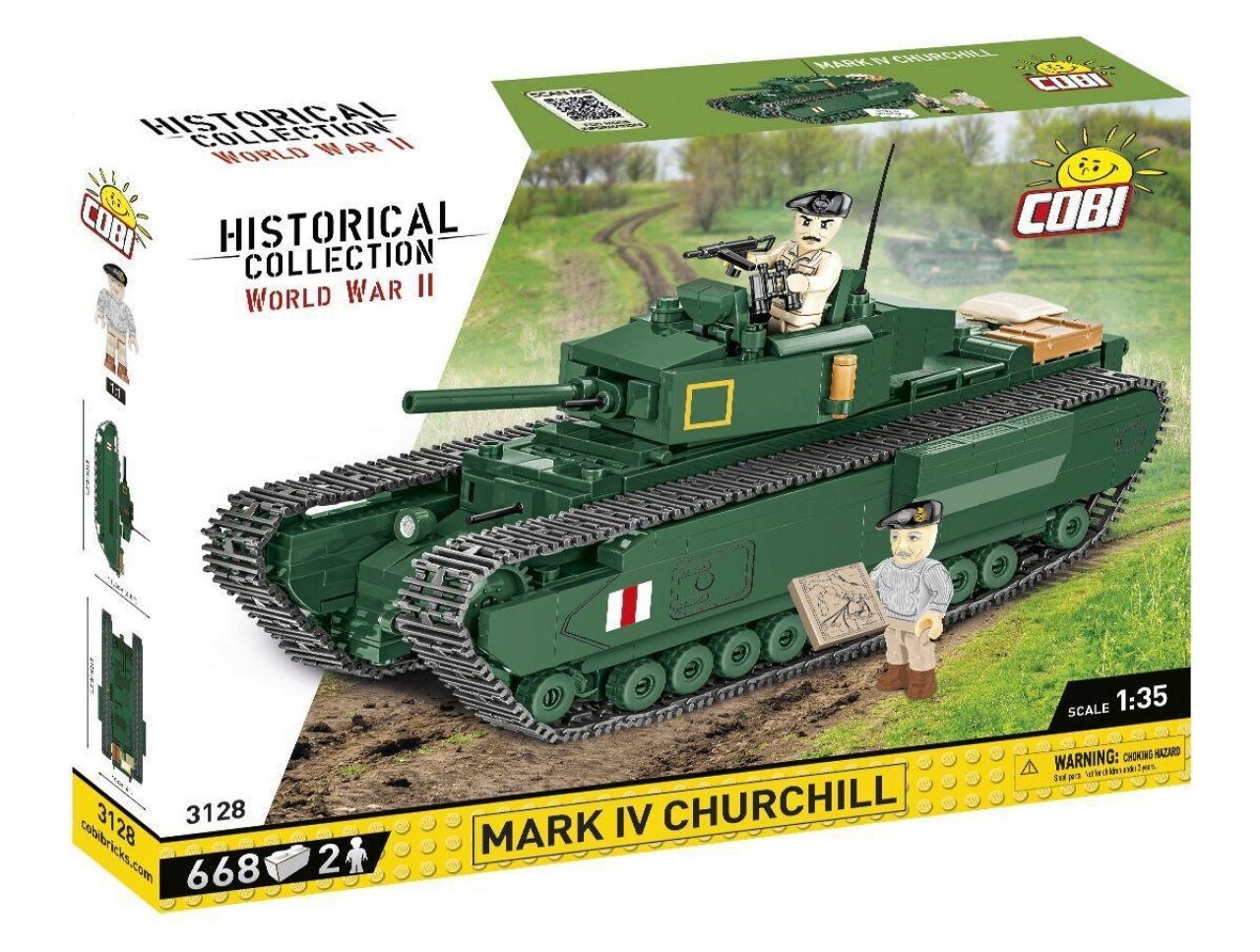 COBI Mark IV Churchill, Bausatz im Maßstab 1:35 - Bild 4