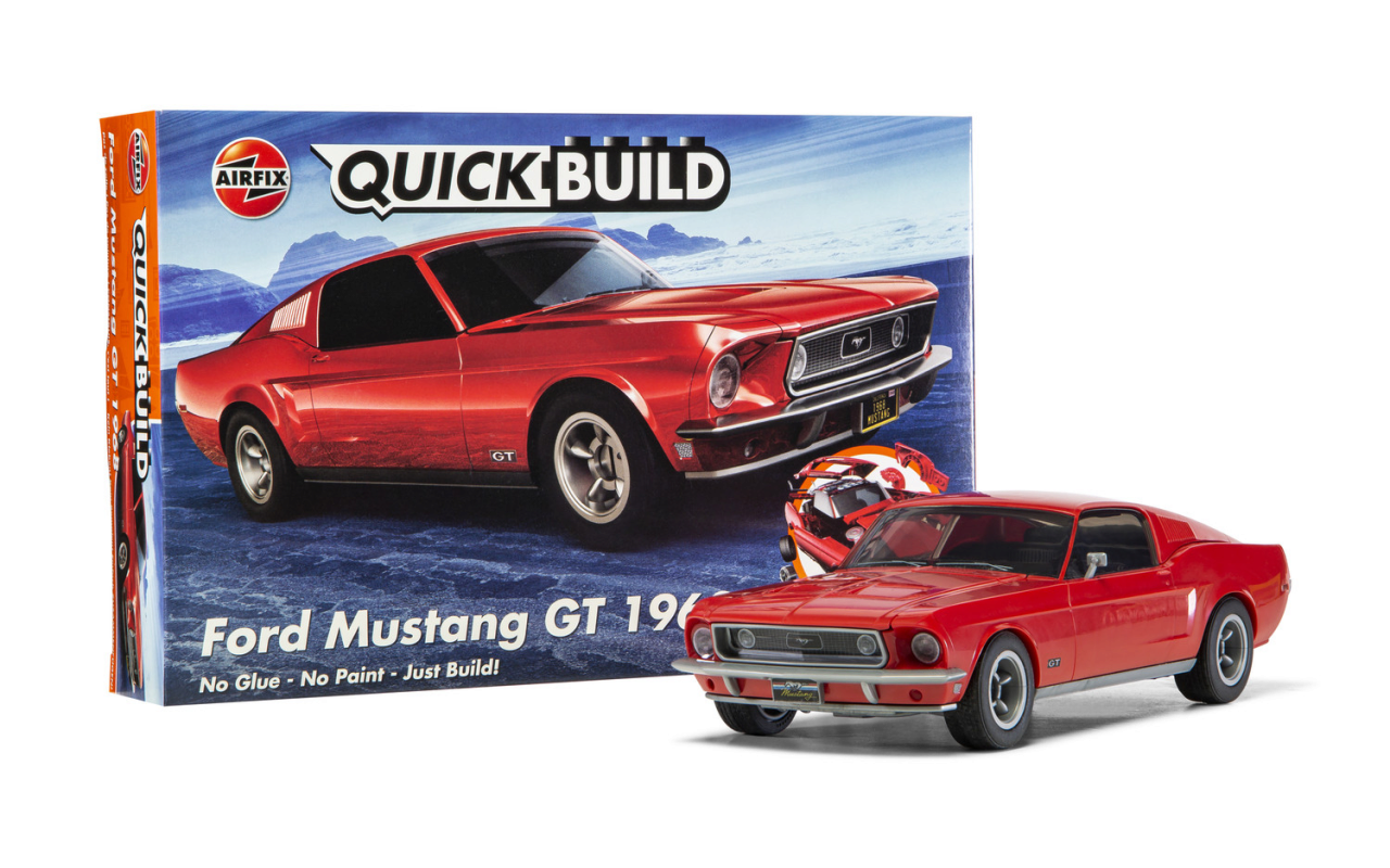Airfix J6035 Quickbuild Ford Mustang Gt 1968
