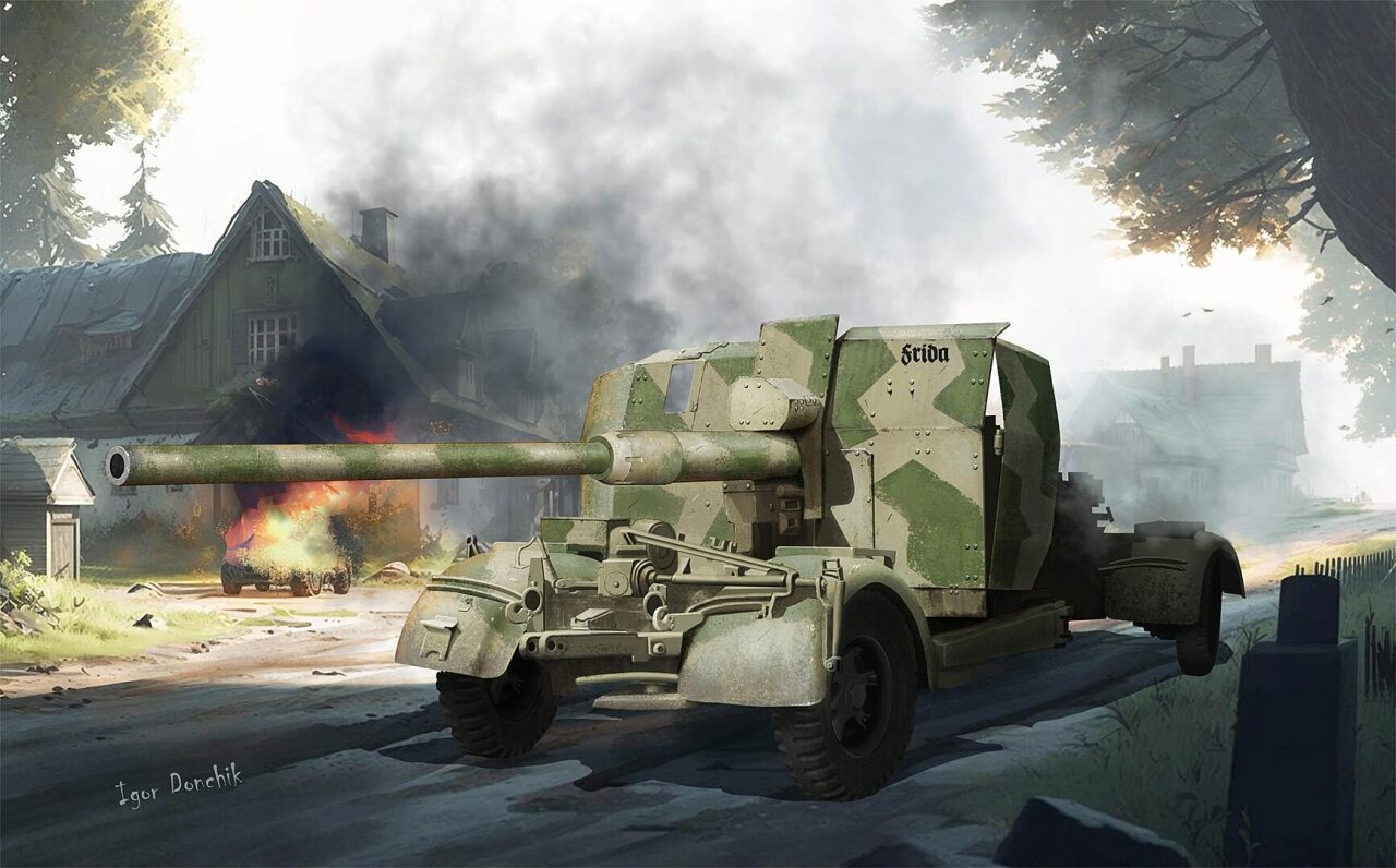 Trumpeter 02358 1:35 Flak 41, 8,8 Cm