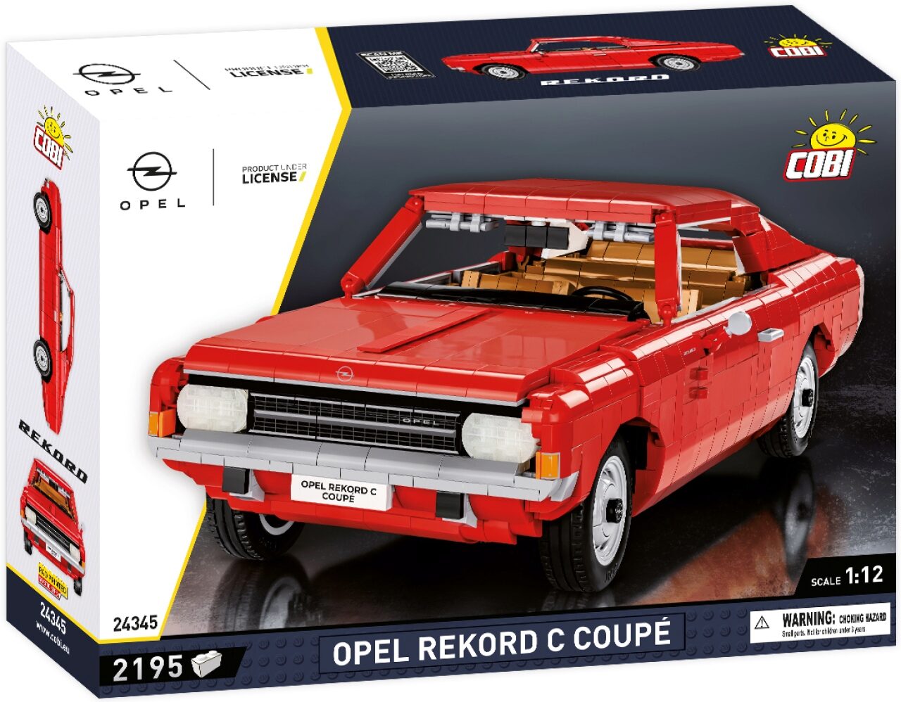 COBI 24345 - Opel Rekord C Coupe in 1:12 - 2195 Teile - Bild 8