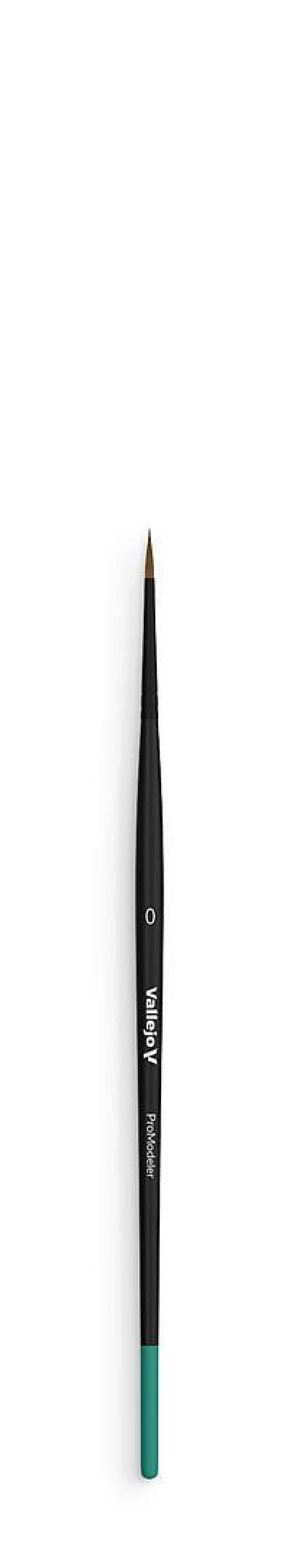 Vallejo B01000 Pro Modeler Pinsel, Größe 0