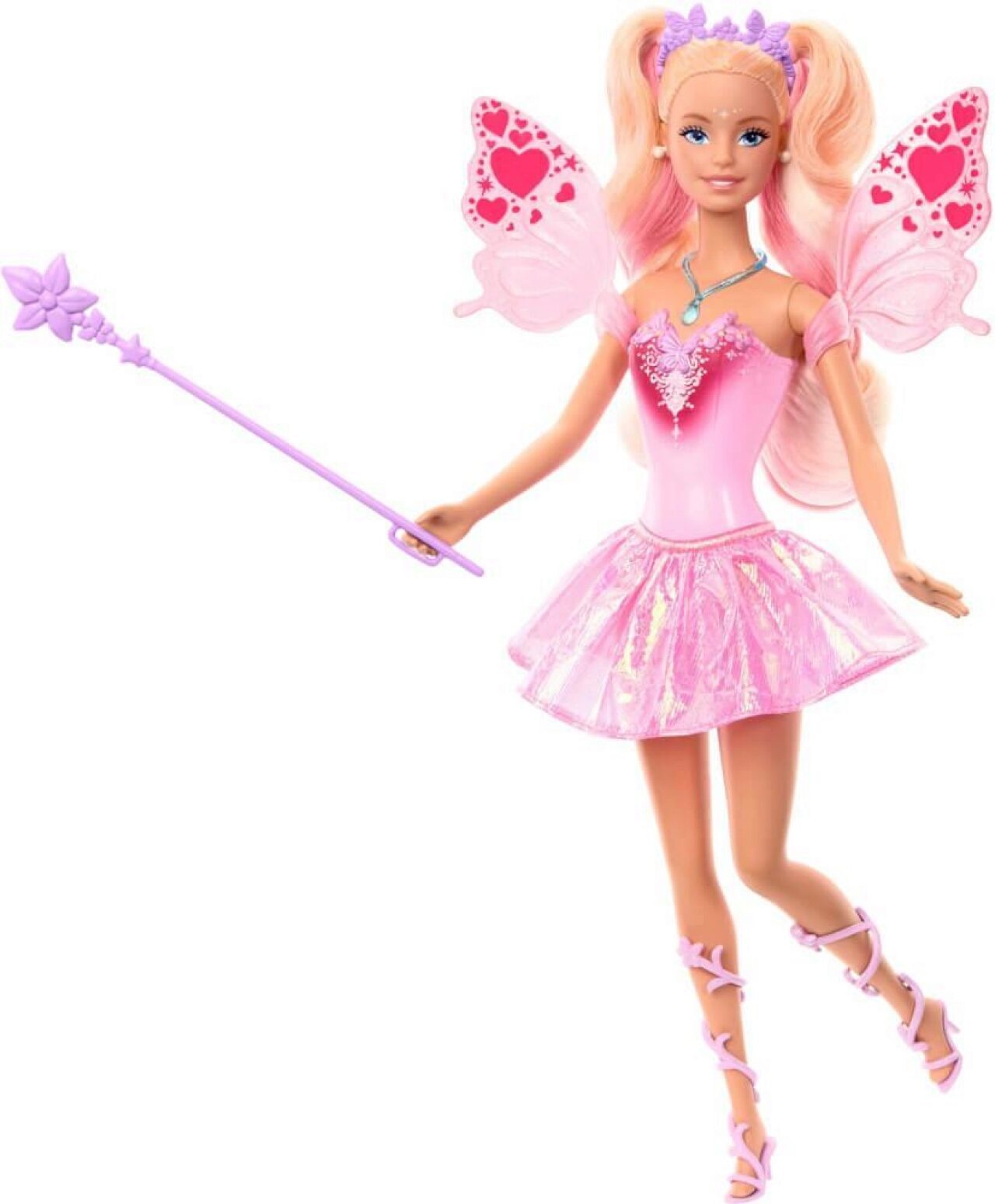 Barbie Rosa/Rot Mattel Jcp76 Fee Mit Farbwechseleffekt - Image 8