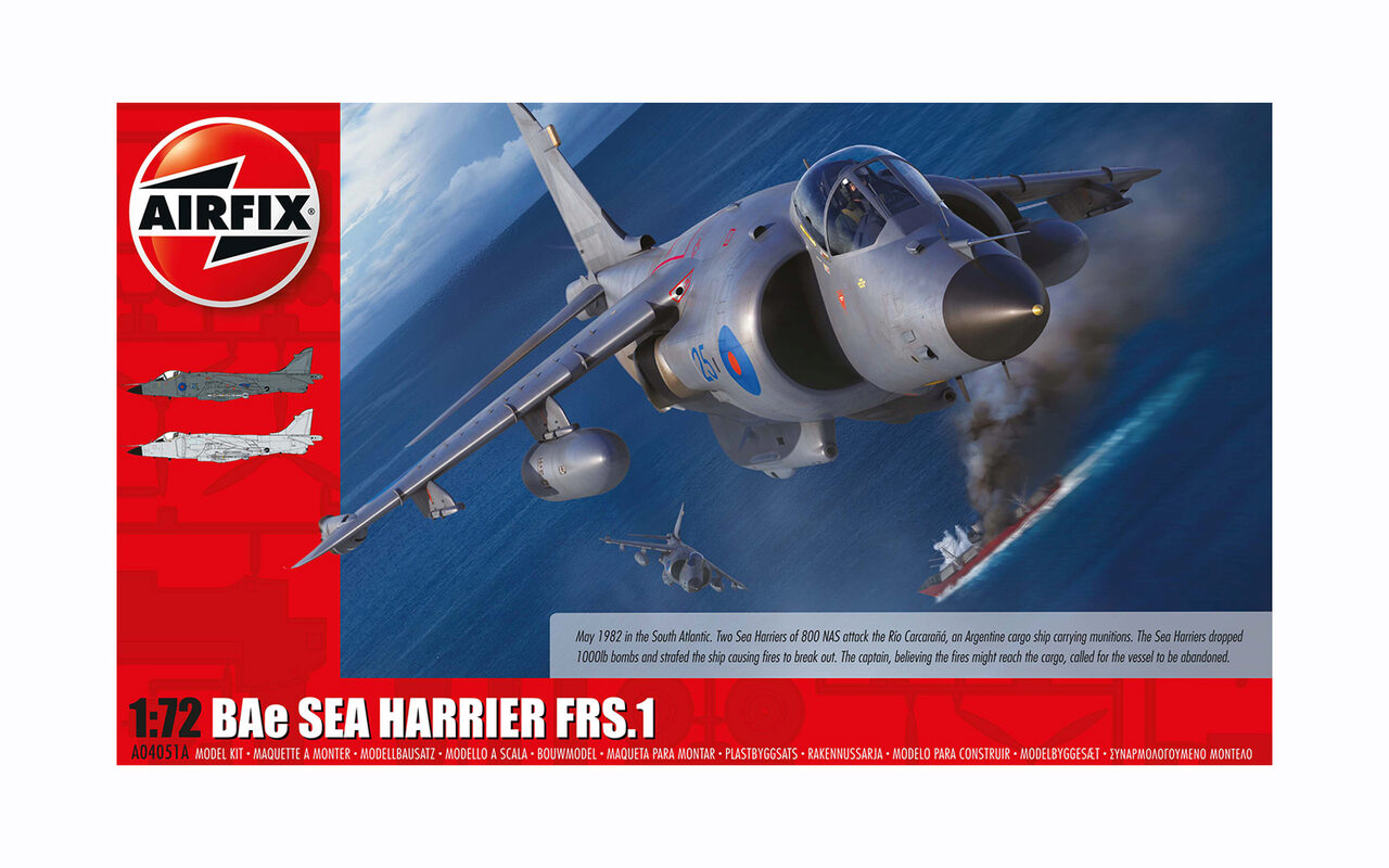 Airfix A04051a 1:72 Bae Sea Harrier Frs 1
