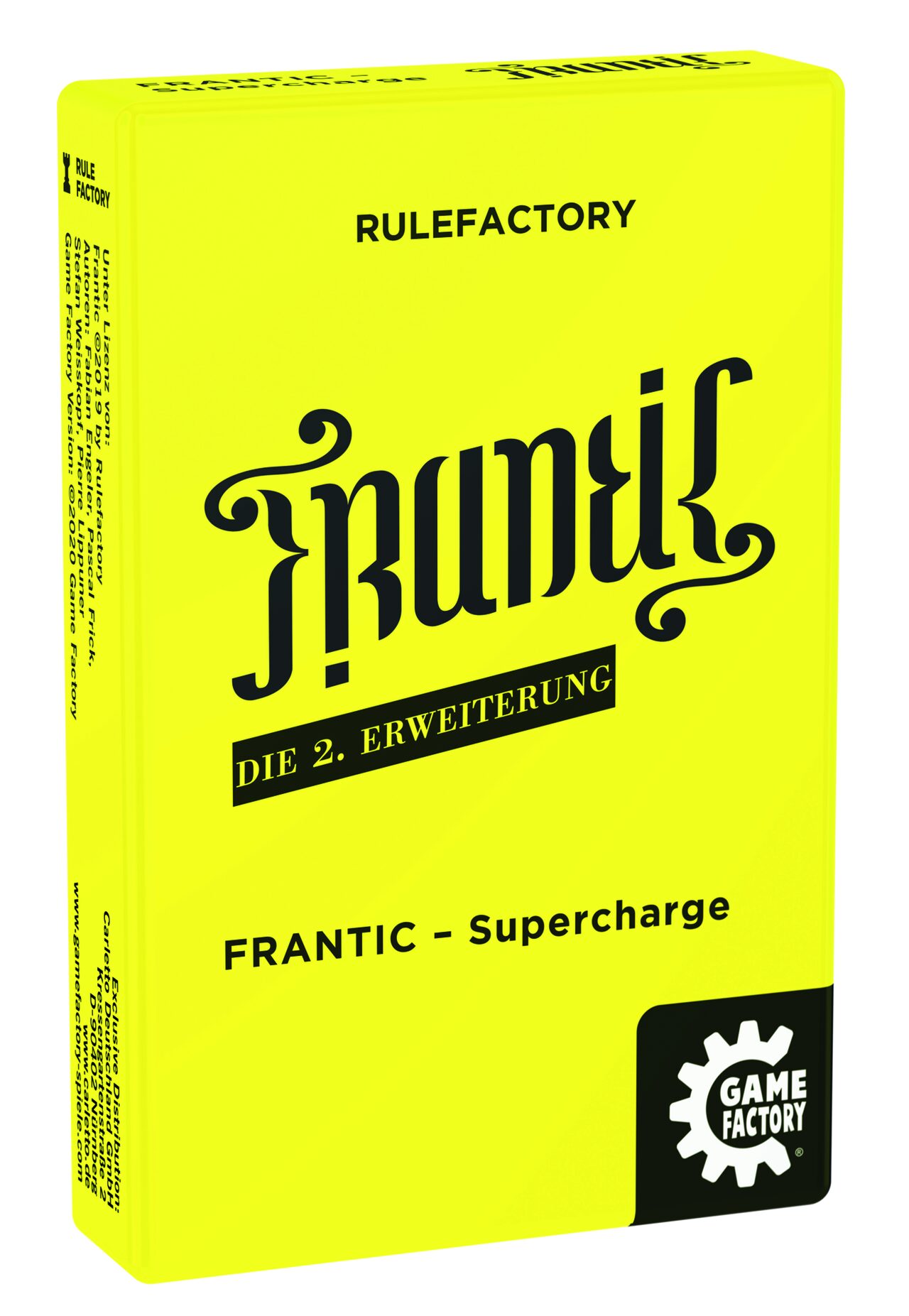 Game Factory Mehrfarbig Frantic - Supercharge (D) (Deutsch, 2 - 8 Spieler) - Bild 4