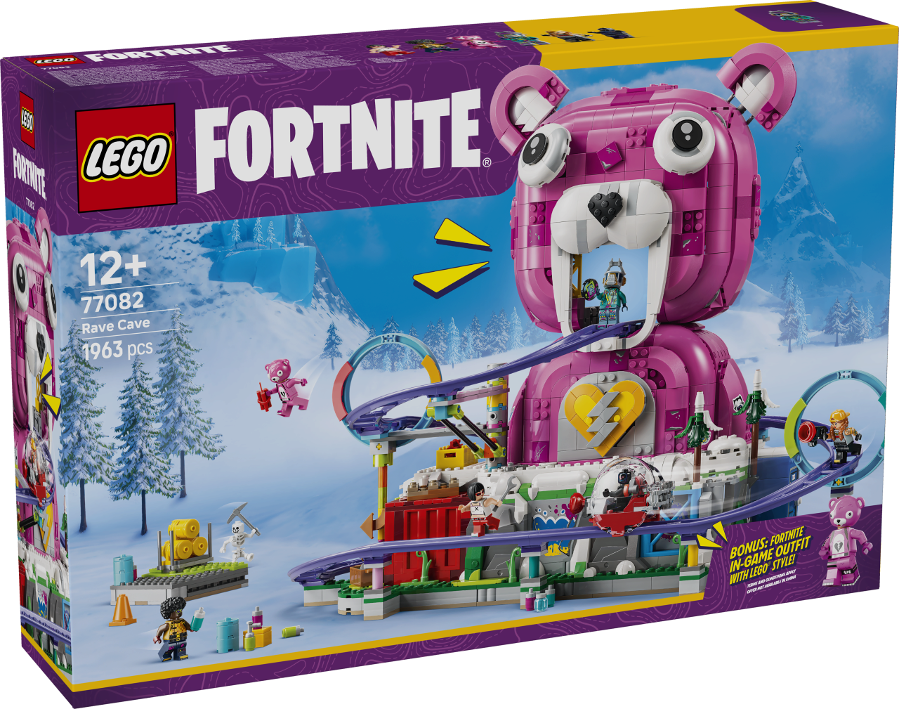 LEGO Fortnite 77082 Rave Cave Klemmbausteine Bausatz - Bild 16