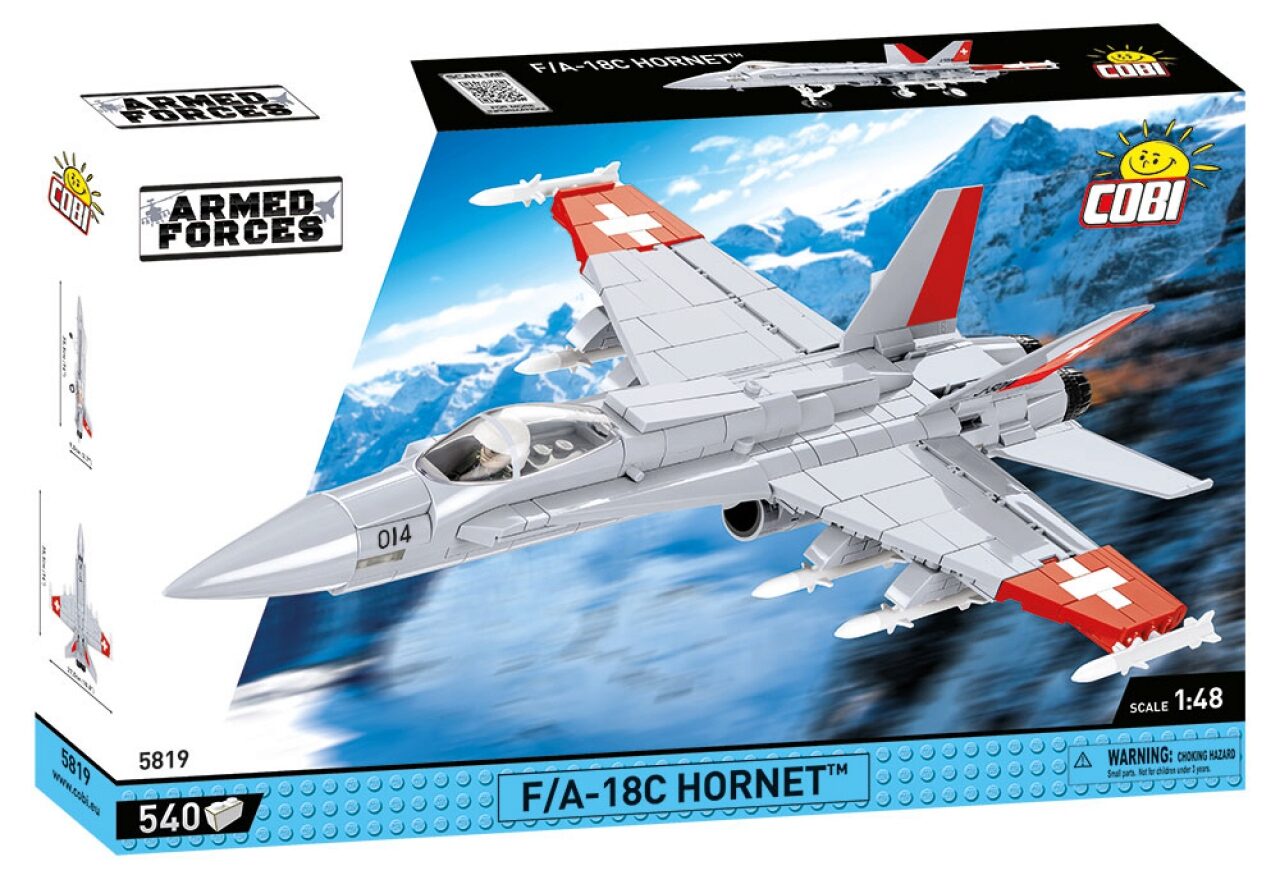Cobi 5819 Flugzeug F/A-18C Hornet™ Bausatz 540 Teile - Bild 2