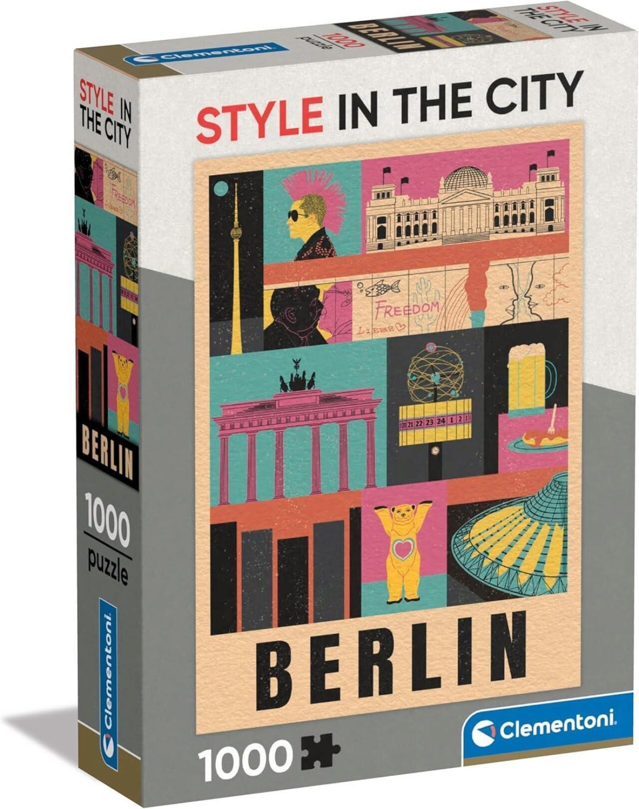 Clementoni Mehrfarbig Puzzle Berlin Teilen (1000 Teile) - Bild 3