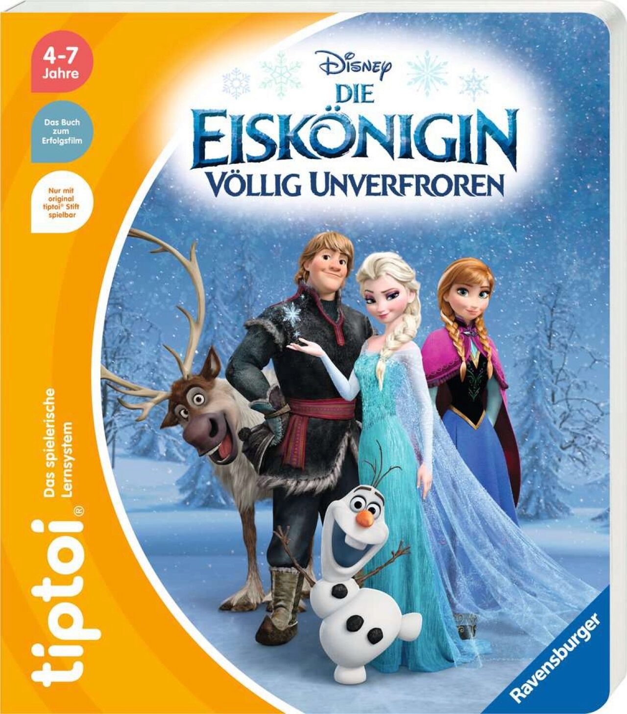 Ravensburger Unisex Tiptoi Disney Die Eiskönigin - Völlig Unverfroren Mehrfarbig Baby Größe 27 X 23,5 Mm - Bild 8