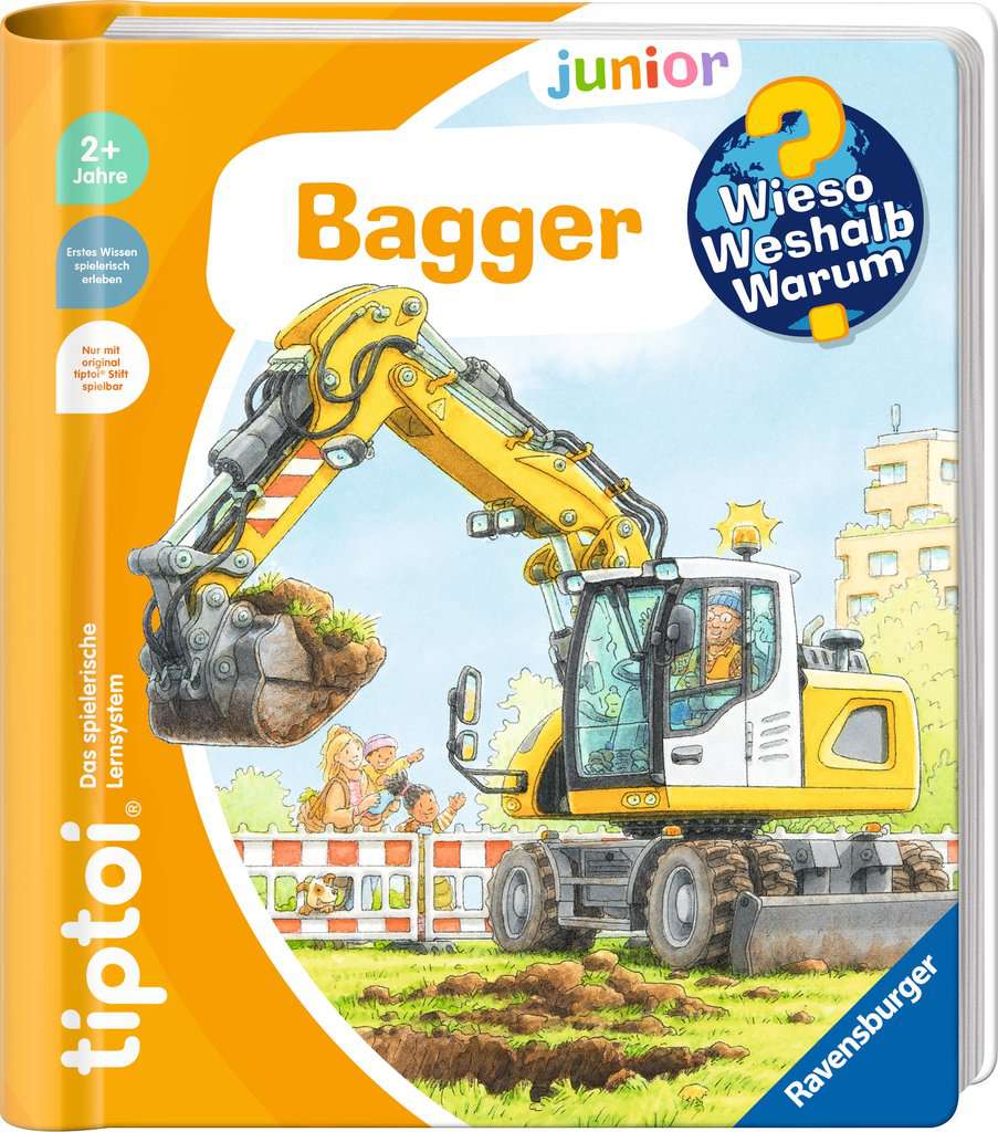 Ravensburger 49309 Tiptoi® Wieso? Weshalb? Warum? Junior - Bagger - Image 9