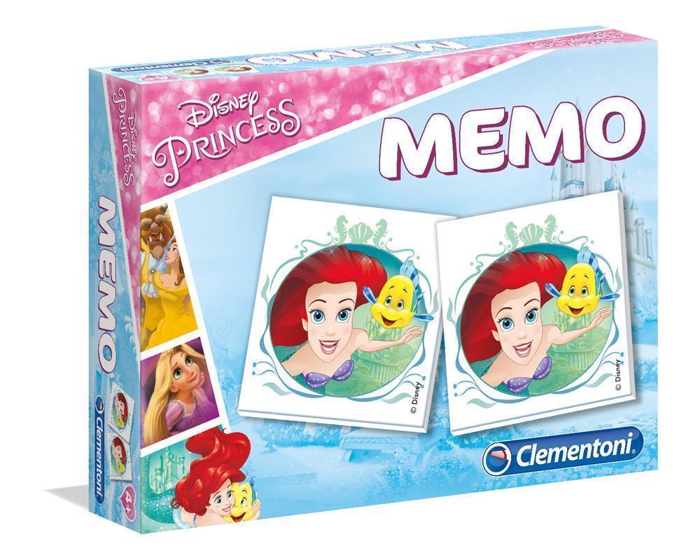 Clementoni 13487 Memo Kompakt - Disney Princess
