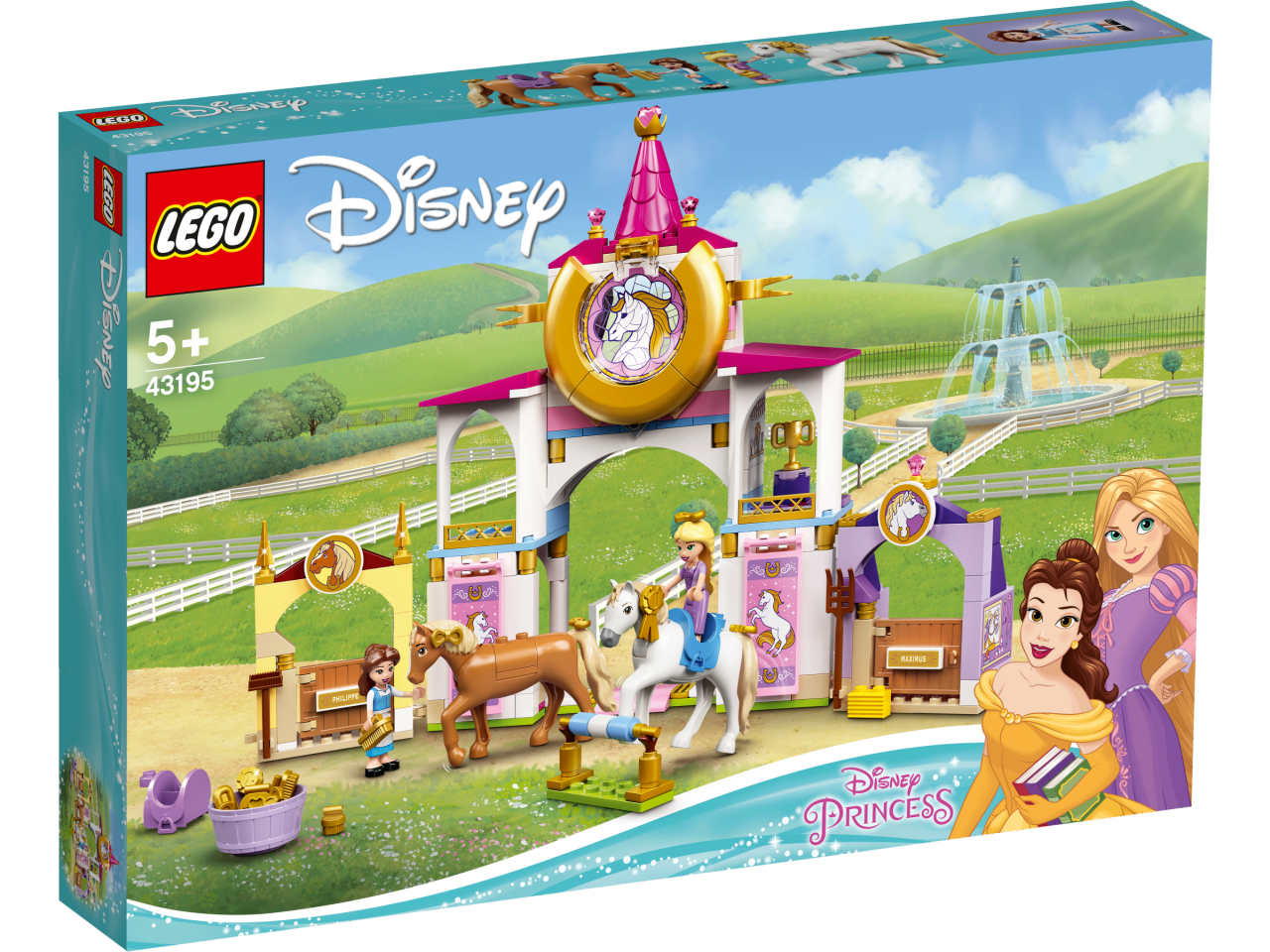 LEGO Disney Princess: Belles und Rapunzels Königliche Ställe (43195) Neu & OVP - Bild 7