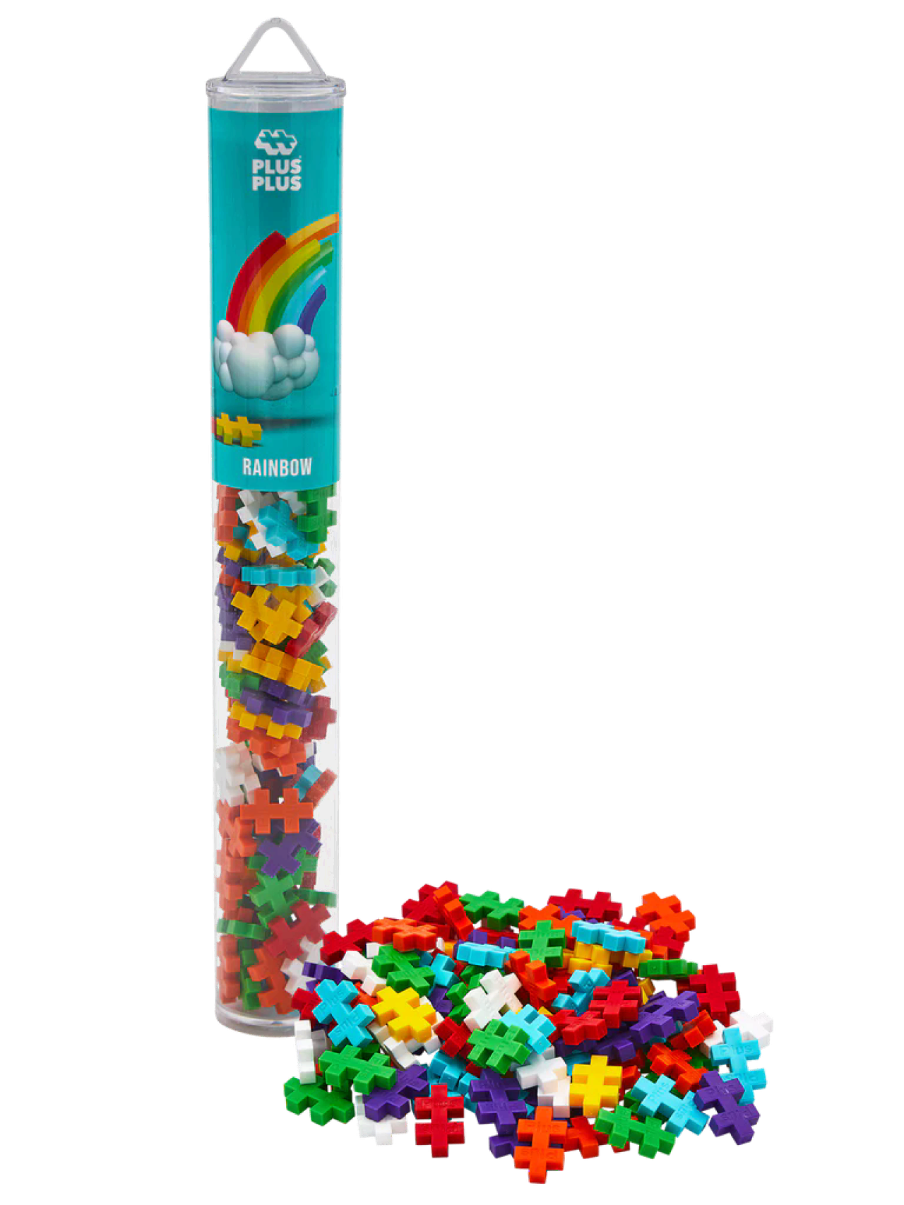 Plus-Plus Plus Plus 4265 100 Kreativ Bausteine Regenbogen Colormix - Bild 5