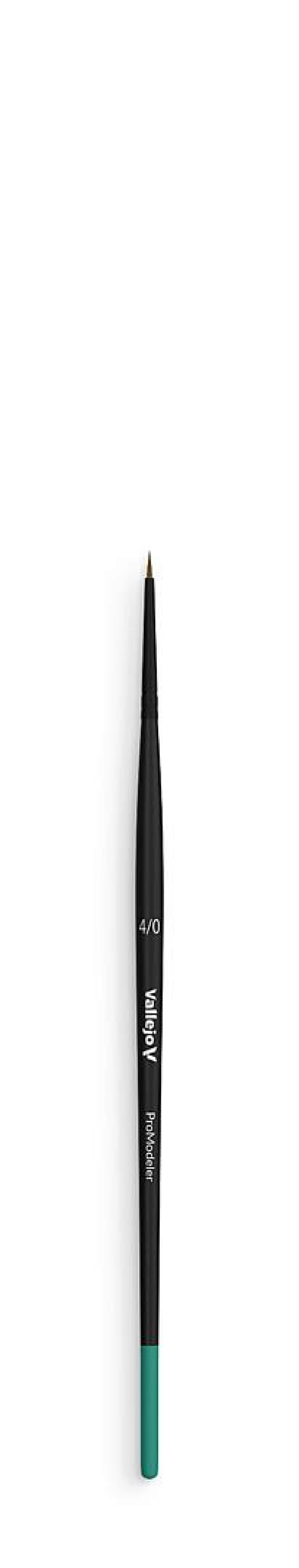 Vallejo B01040 Pro Modeler Pinsel, Größe 4/0