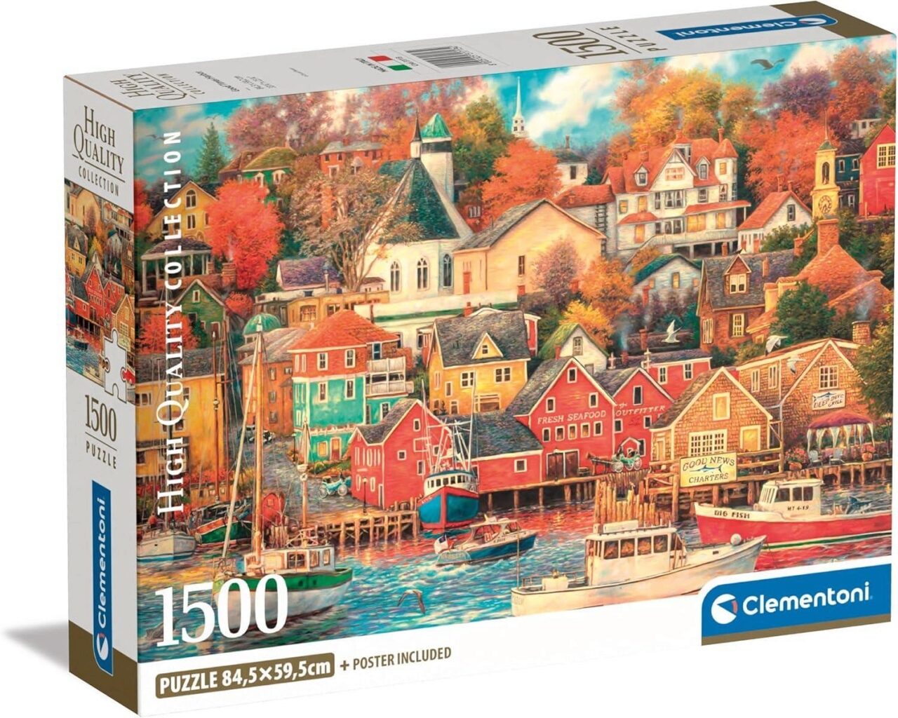 Clementoni 31713 Puzzle 1500 Teile High Quality Collection Compact