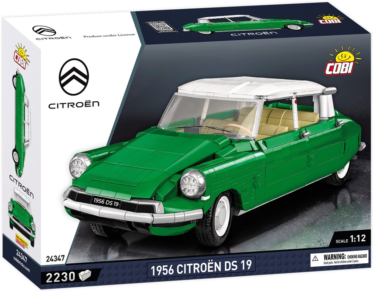 COBI 24347 - 1956 Citroen DS 19 in 1:12 mit 2230 Teile - Bild 3