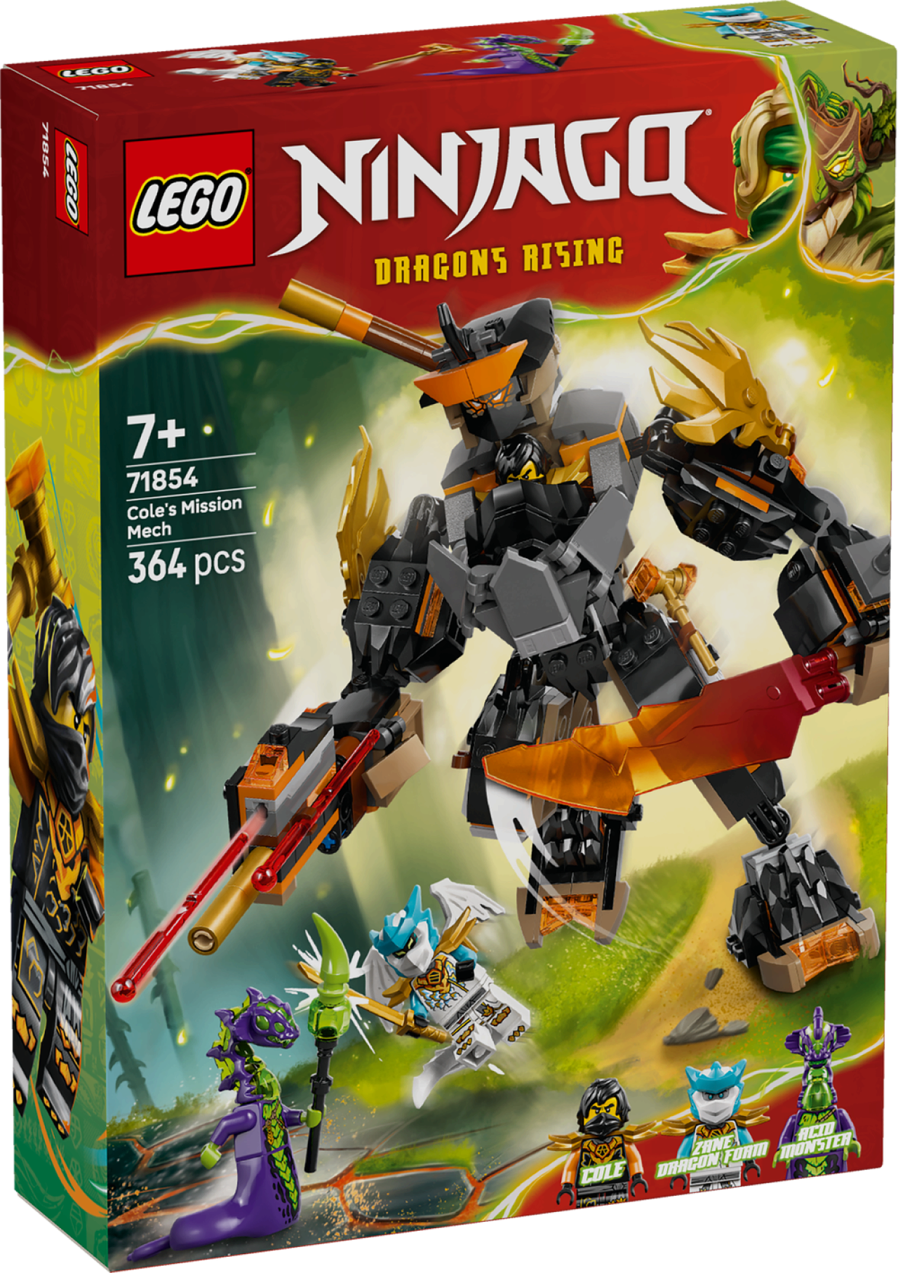 LEGO® NINJAGO® 71854 Coles Action-Mech und Drachen-Zane | Neu | OVP - Bild 23