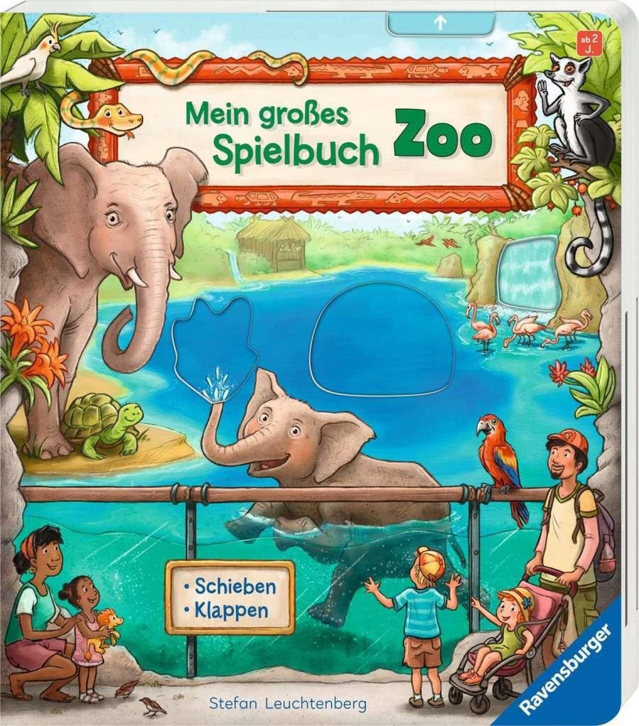 Ravensburger 41921 Mein Großes Spielbuch Zoo
