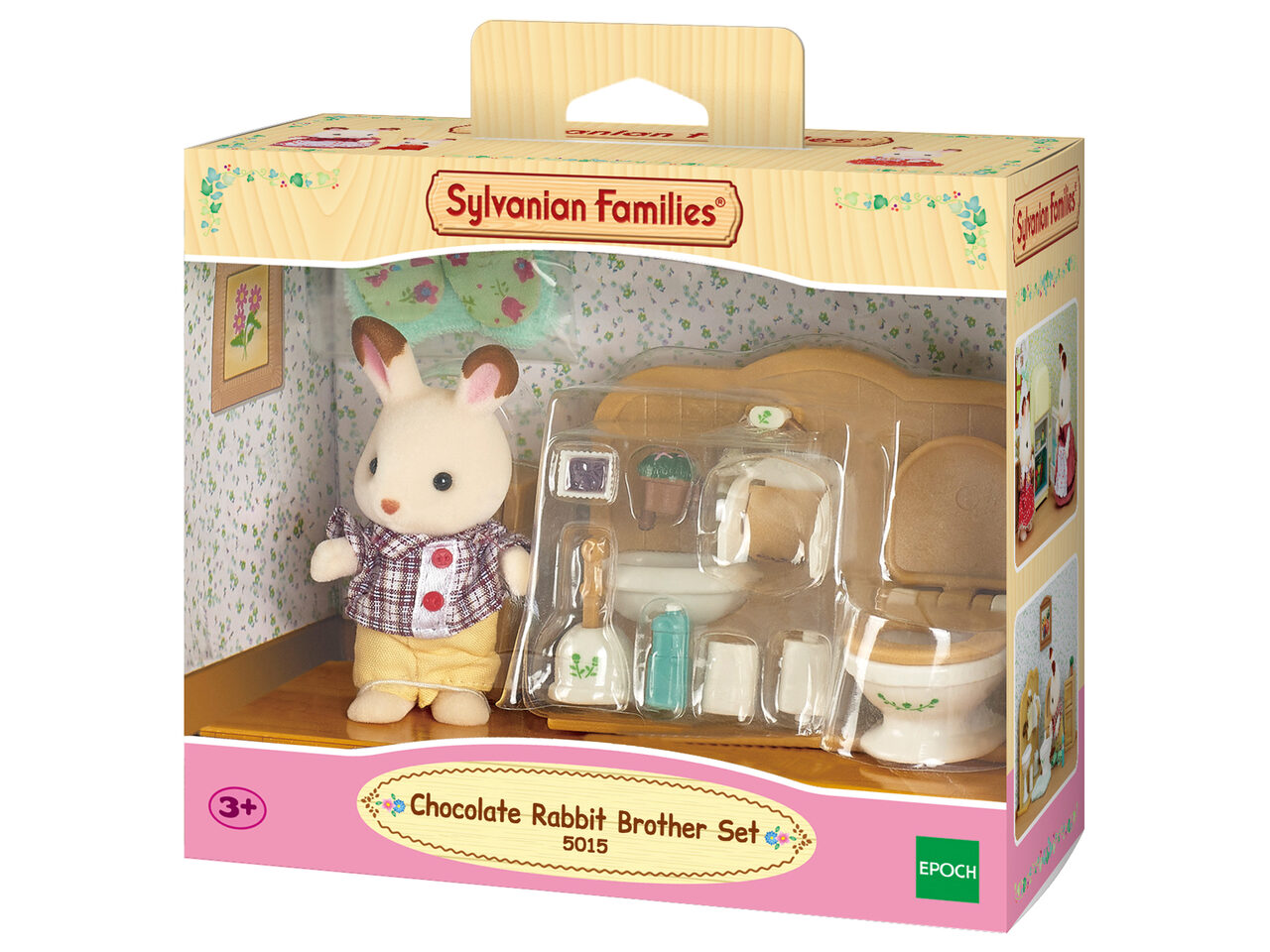 Sylvanian Families Epoch 5015 Sylvanian Families® Schokoladenhasen Bruder Mit Waschraum - Bild 4