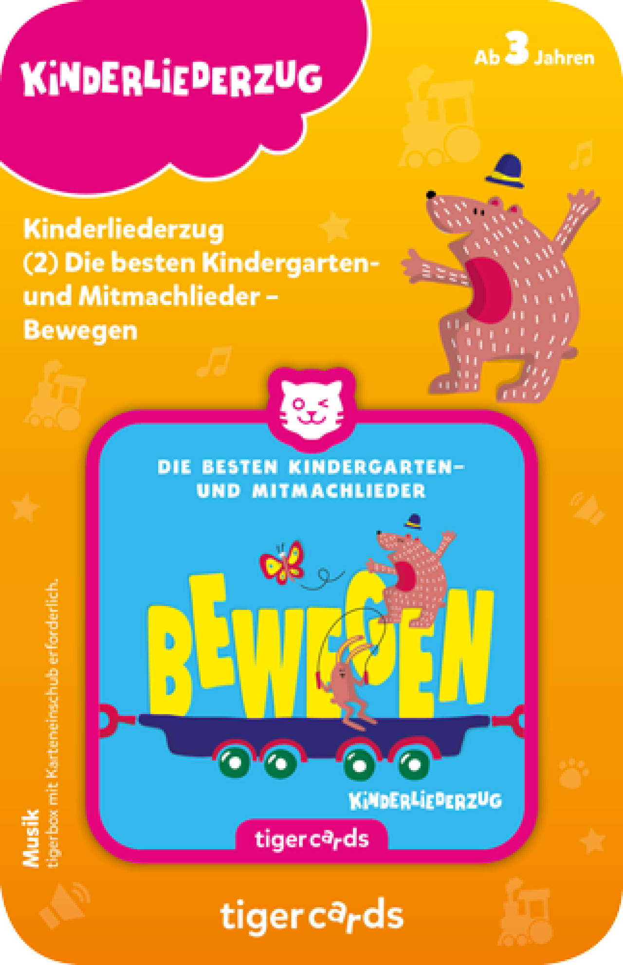 tigermedia tigercard Kinderliederzug (2) Bewegen - Bild 3