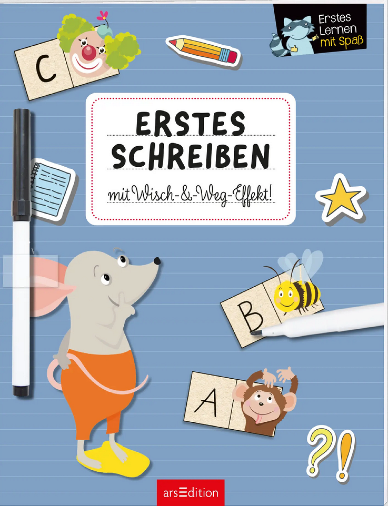 Ars Edition Mädchen Arsedition 135630 Erstes Lernen Mit Spaß – Erstes Schreiben