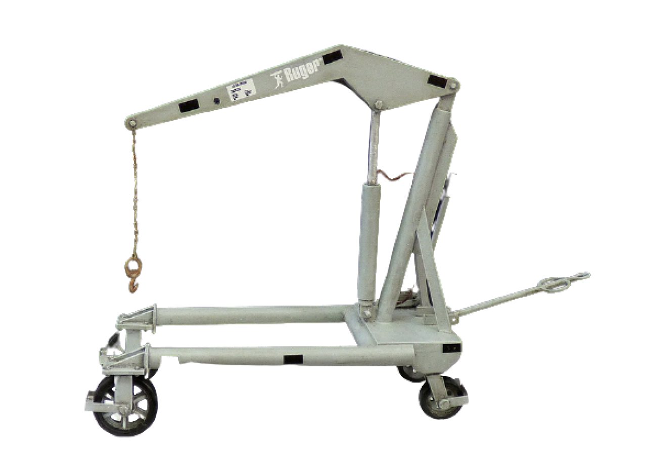 Modellbausatz Plus Model 4055 Ruger H-3D Werkstattkran 1:48 Crane Ruger H-3D - Bild 3