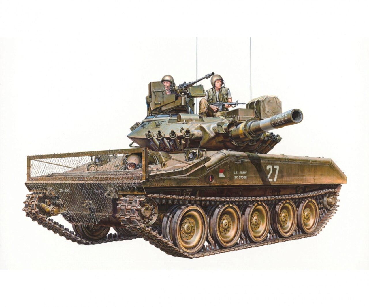 Tamiya 300035365 1:35 Us M551 Sheridan Vietnam