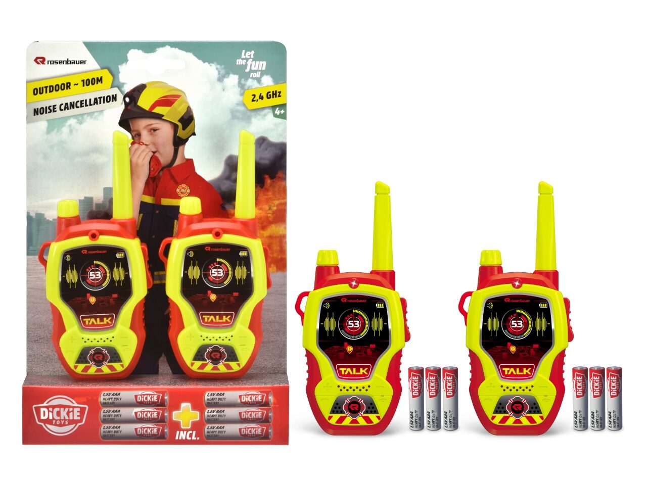 Dickie Feuerwehrmann Sam Walkie Talkie Angebot bei MÜLLER