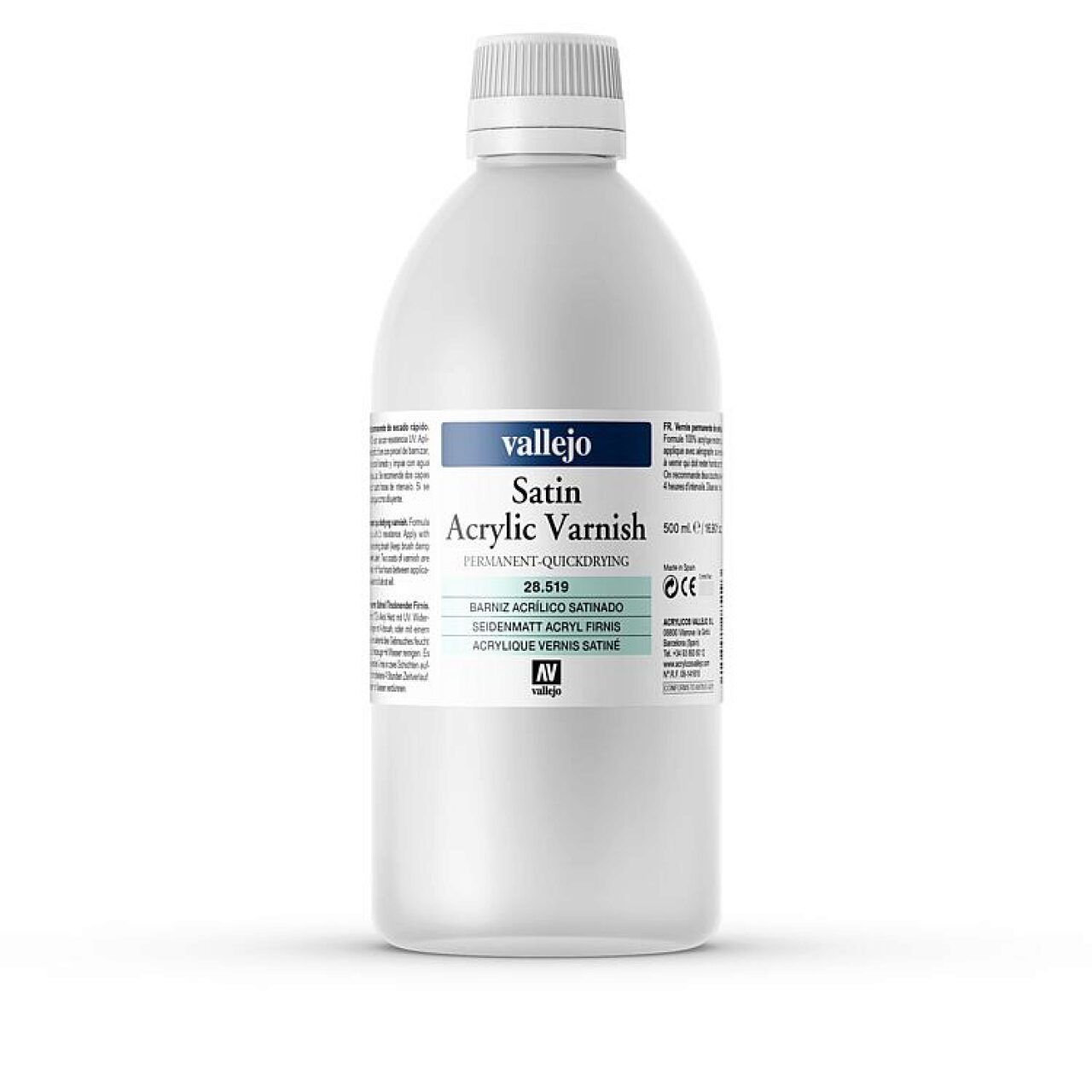 Vallejo 28519 Lack, Seidenmatt, 500 Ml