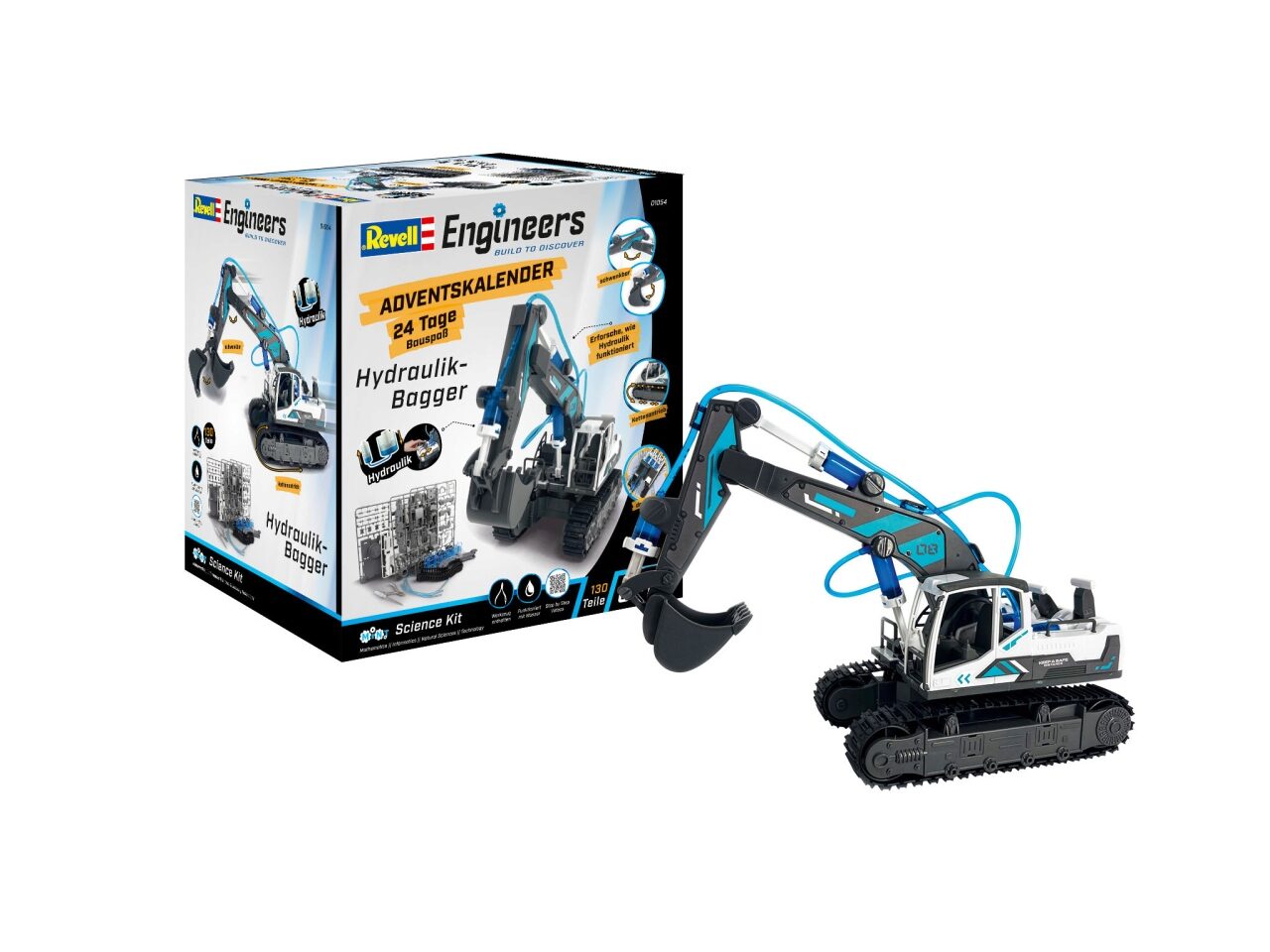 Revell Herren Mehrfarbig Engineers Excavator, Engineers - Bauen, Forschen, Entdecken - Image 2