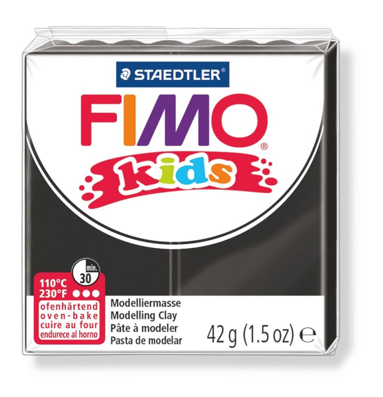 Fimo Schwarz Modelliermasse, Kids - Image 3