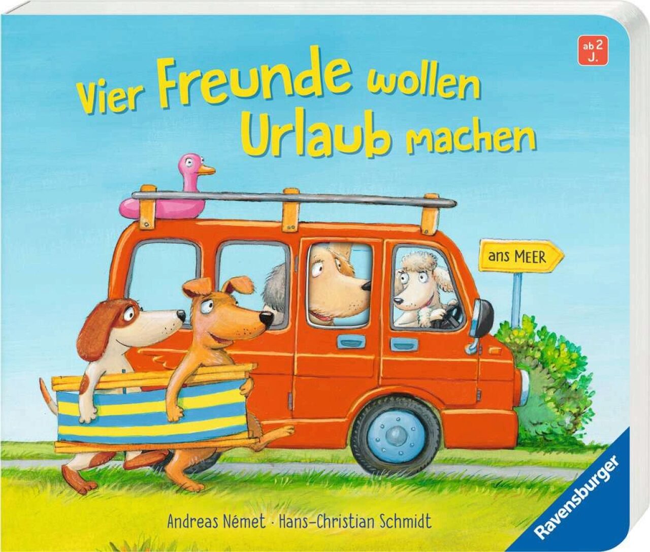 Ravensburger 41878 Vier Freunde Wollen Urlaub Machen - Bild 2