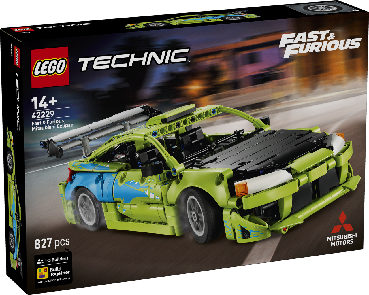 LEGO® Technic 42229 Fast and Furious Mitsubishi Eclipse Auto - Bild 15