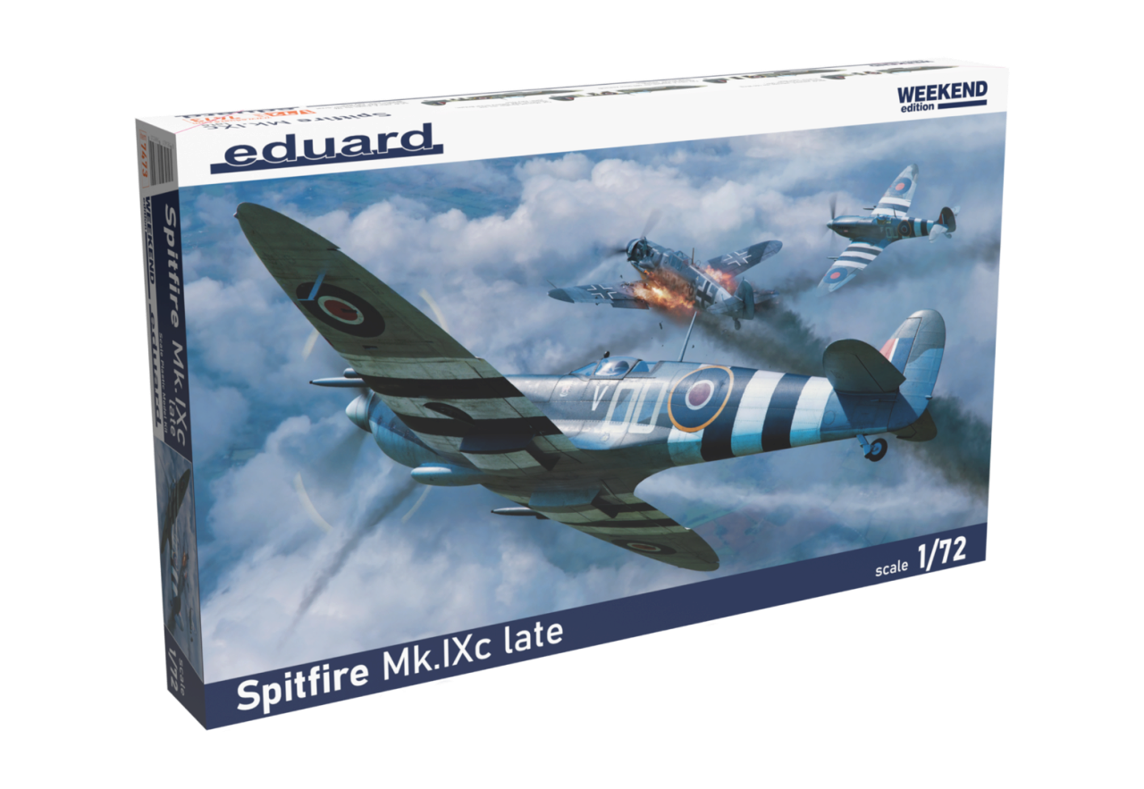 Eduard Plastic Kits 7473 1:72 Spitfire Mk.ixc Late - Weekend