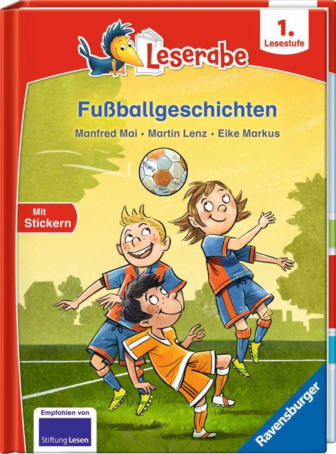 Ravensburger Mädchen 46287 Erstlesebücher Leserabe - 1. Lesestufe: Fußballgeschichten