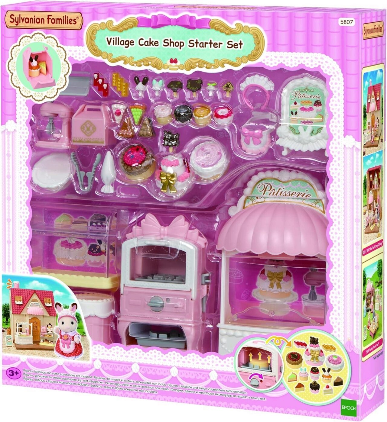 Sylvanian Families Epoch 5807 Dorfkonditorei Set Für Starter Haus