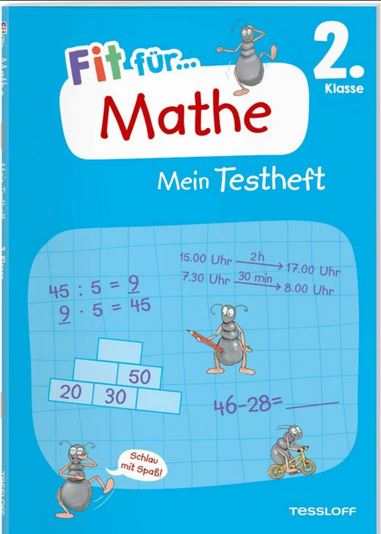 Tessloff 378862497 Fit Für Mathe 2. Klasse. Mein Testheft